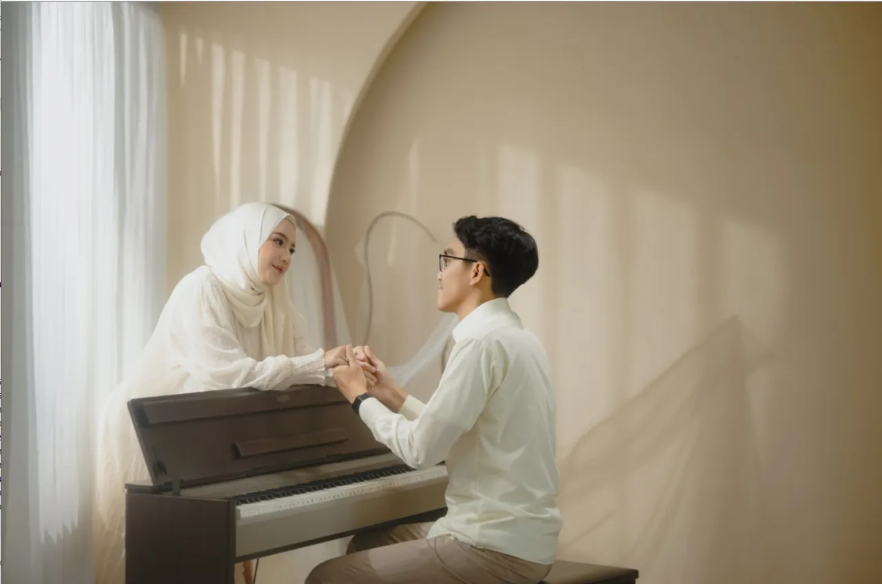 Foto couple prewedding Monolove di Purwokerto