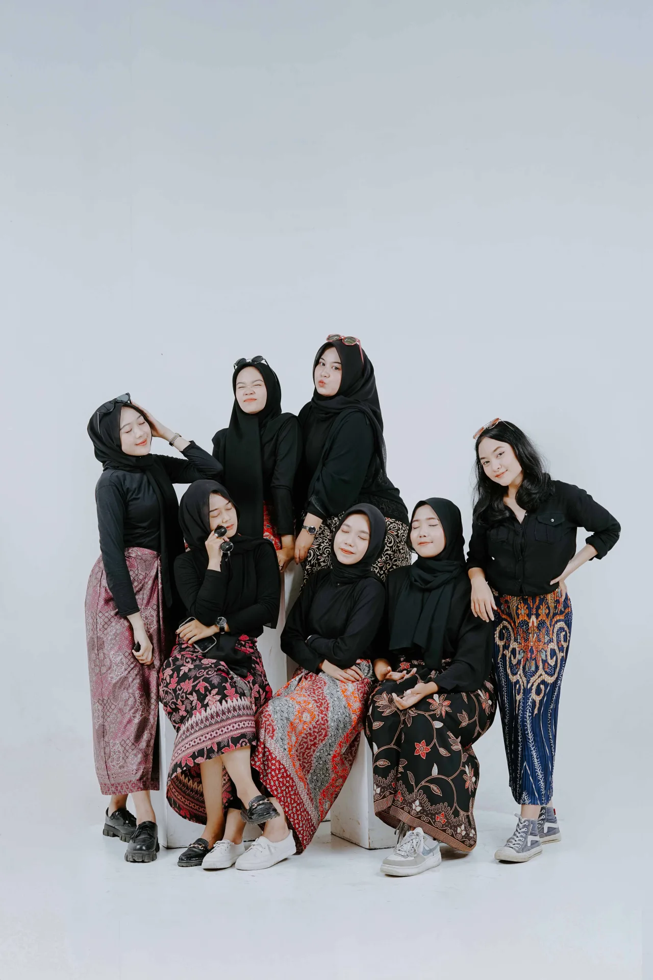 Contoh hasil foto self photo di Vibesroom Studio